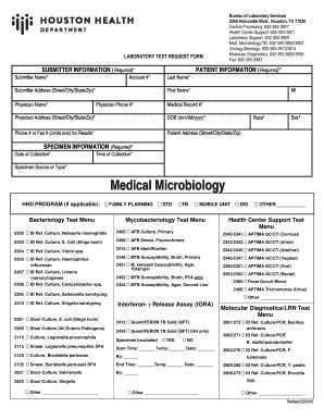 Clinical Microbiology Lab Workup Form Ebook Reader