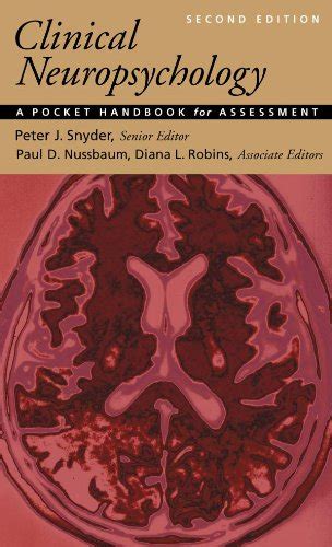 Clinical Neuropsychology A Pocket Handbook For Assessment Kindle Editon