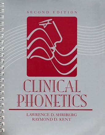 Clinical Phonetics 2nd Edition Reader