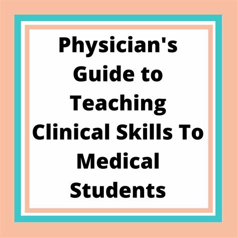 Clinical Skills for Medical Students Epub