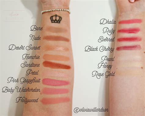 Clinique Blush Color Chart