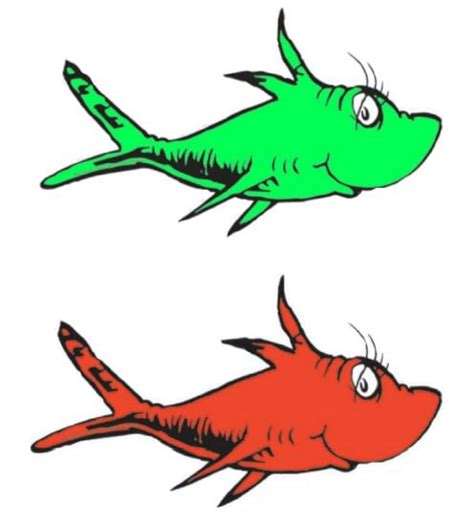 Clip Art One Fish Two Fish Printables