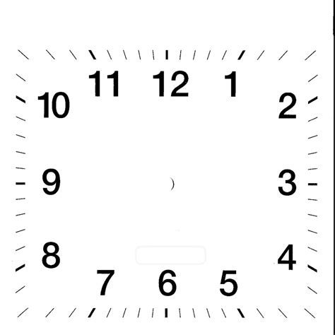 Clock Face Printable