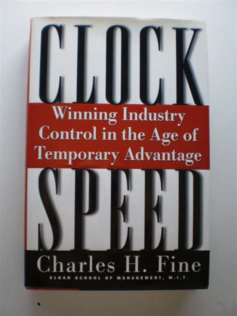 Clockspeed Winning Industry Control in the Age of Temporary Advantage PDF