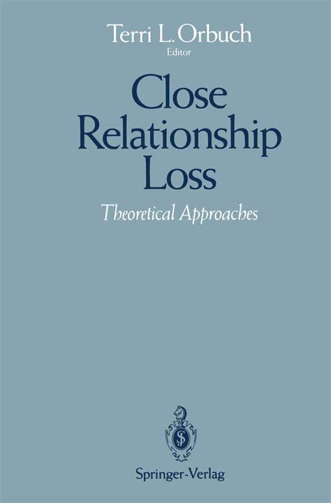 Close Relationship Loss Theoretical Approaches Kindle Editon