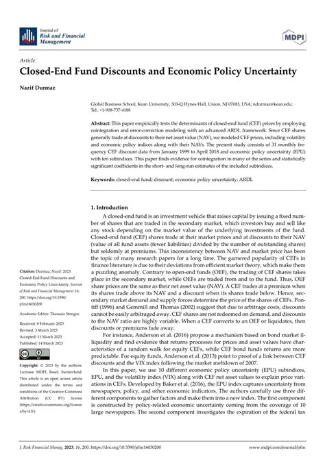 Closed-End Fund Discounts in Demand and Supply: A Comprehensive Analysis