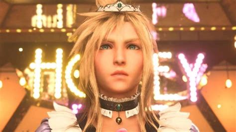 Cloud's Cross-Dressing Adventure: A Transformation that Defies Norms in FF7 Remake