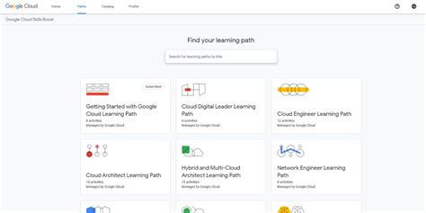 Cloud Skills Boost.google.catalog