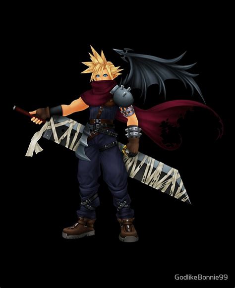 Cloud Strife: The Azure Warrior of Kingdom Hearts