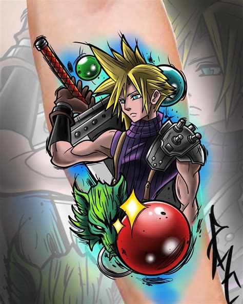 Cloud Strife Tattoo: A Guide to the Symbolism and Popularity of the Final Fantasy Icon