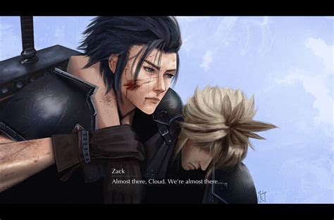 Cloud Strife and Zack Fair: Unwavering Bonds Amidst a Dystopian World