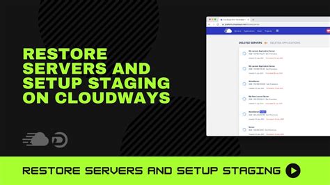 Cloudways server setup wizard for WordPress