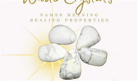 Cloudy White Crystals: A Guide to Their Names, Properties, and Uses