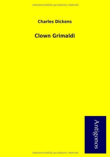 Clown Grimaldi German Edition Reader