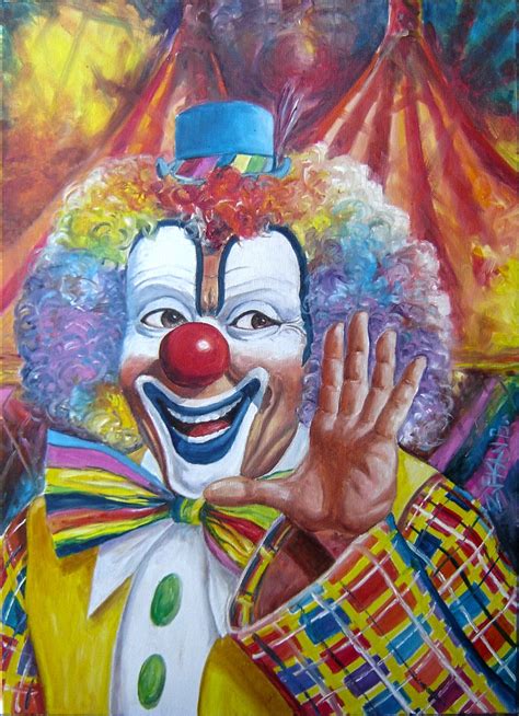 Clown Paintings Reader