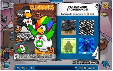 Club Penguin Catalog Secrets June 2017