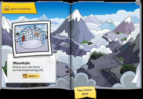 Club Penguin Rewritten Igloo Catalog September