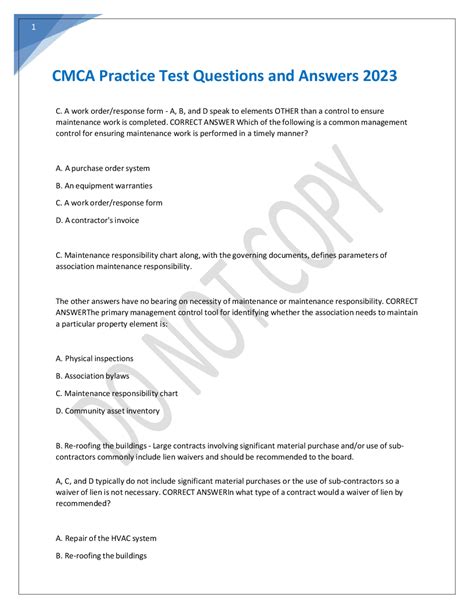 Cmca practice exams Ebook PDF