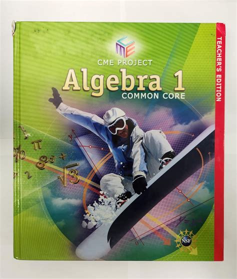 Cme Project Algebra 1 Answers Kindle Editon