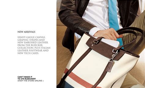 Coach Bags: A Sophisticated Statement for the Modern Man