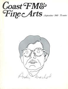 Coast FM and Fine Arts September 1969 Andy Warhol Issue Reader