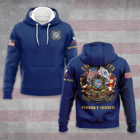 Coast Guard Hoodie Sweatshirt: A Timeless Symbol of Honor and Service