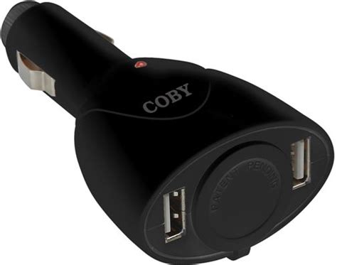 Coby CA781 USB Charger White Doc