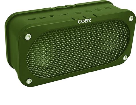 Coby CSBT 302 GRN Portable Bluetooth Speaker PDF