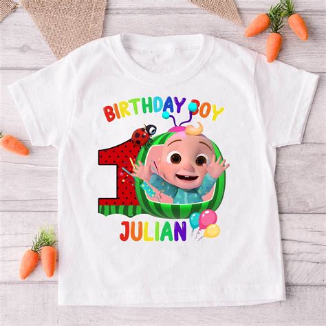 Cocomelon Birthday Shirts: A Musical Adventure for Your Little One's Special Day