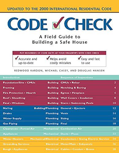 Code Check An Illustrated Guide to Building a Safe House Reader