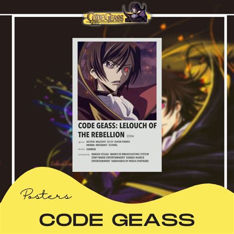 Code Geass Merch: Unlocking the Power of Rebellion with Style