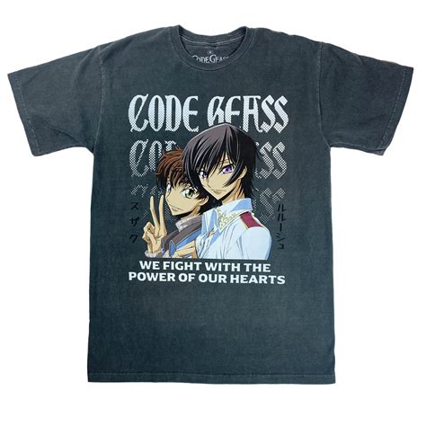 Code Geass Shirt: The Perfect Addition to Your Wardrobe