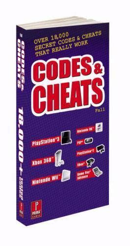 Codes and Cheats Fall 2008 Prima Games Code Book PDF