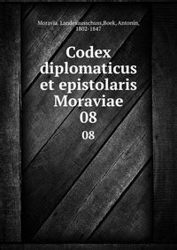 Codex Diplomaticus Et Epistolaris Maraviae Kindle Editon