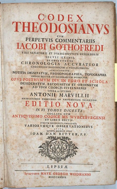 Codex Theodosianus PDF