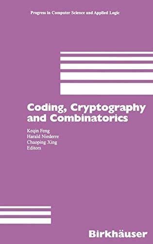 Coding, Cryptography and Combinatorics 1st Edition Reader
