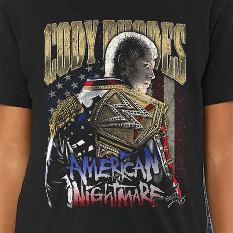 Cody Rhodes T-shirt: A Symbol of American Dream and Triumph