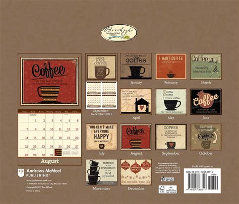 Coffee 2017 Deluxe Wall Calendar Epub