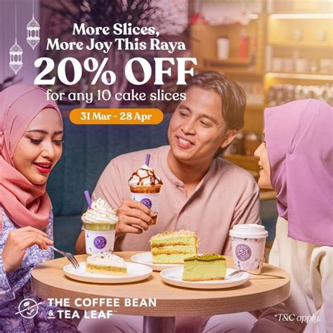 Coffee Bean and Tea Leaf Promotion: 30% Off for 5 Days Only!