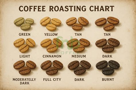 Coffee Roasting Temperature Chart