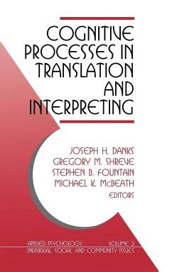 Cognitive Processes in Translation and Interpreting PDF