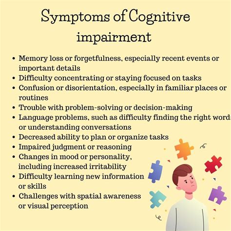 Cognitive symptoms