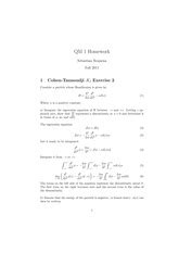 Cohen Tannoudji Homework Assignment Solutions PDF