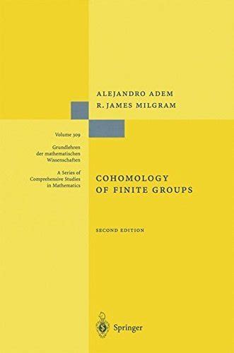Cohomology of Finite Groups 2nd Edition Kindle Editon
