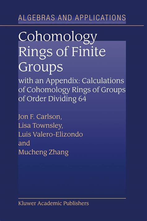 Cohomology of Finite Groups 2nd Edition Kindle Editon