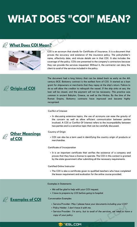 Coi Meaning Business: A Comprehensive Overview