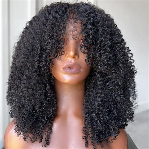 Coily Curly Wigs with Bangs: A Guide to Enhancing Your Natural Beauty