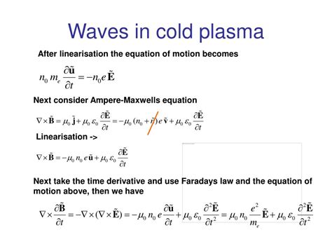 Cold Plasma Waves Epub