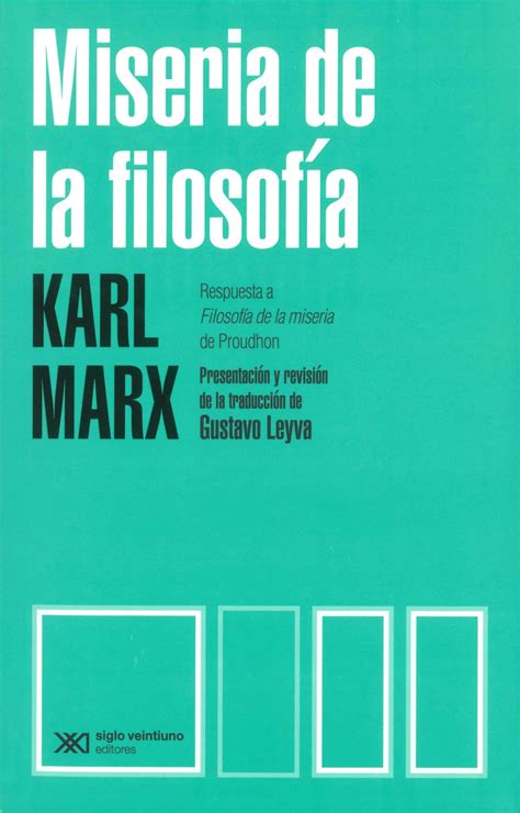 Colección Marx Miseria de la filosofía Spanish Edition Doc