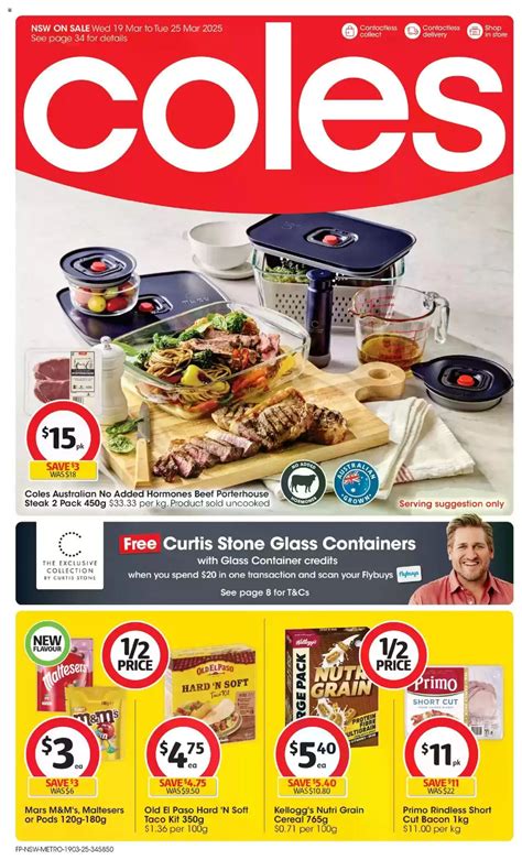Coles Catalogue Starting Wed This Week